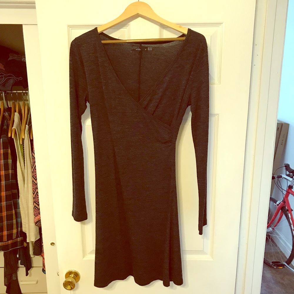 Prana Women’s casual wool-blend dress
